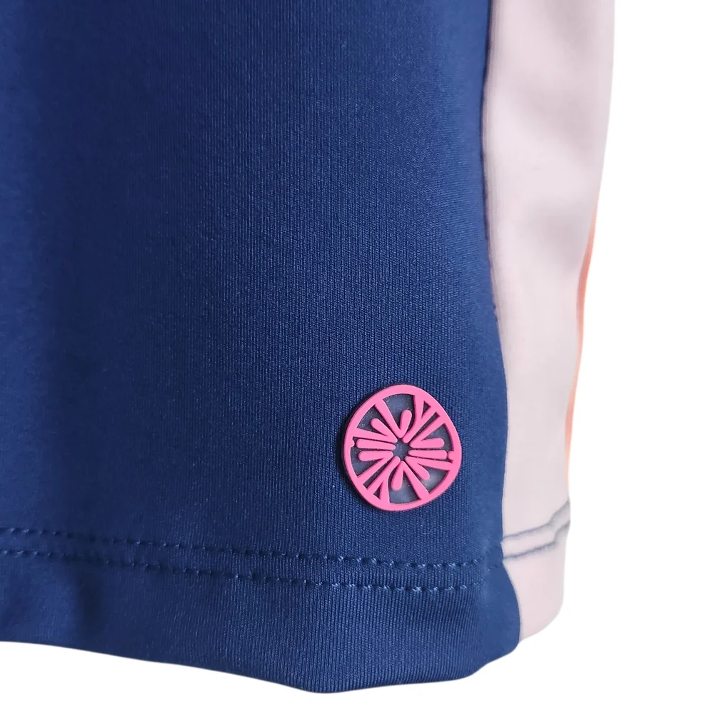 Lilly Pulitzer Blue Tank Top with Pink and Orange Stripes - Picture 5 of 8